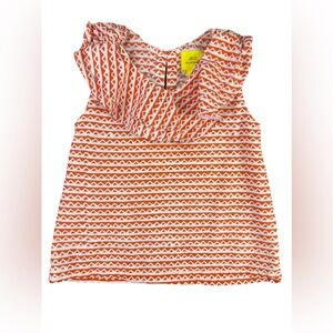 ROLLER RABBIT Ruffle Neck Top - 4